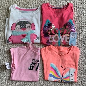 Little girls t-shirt bundle